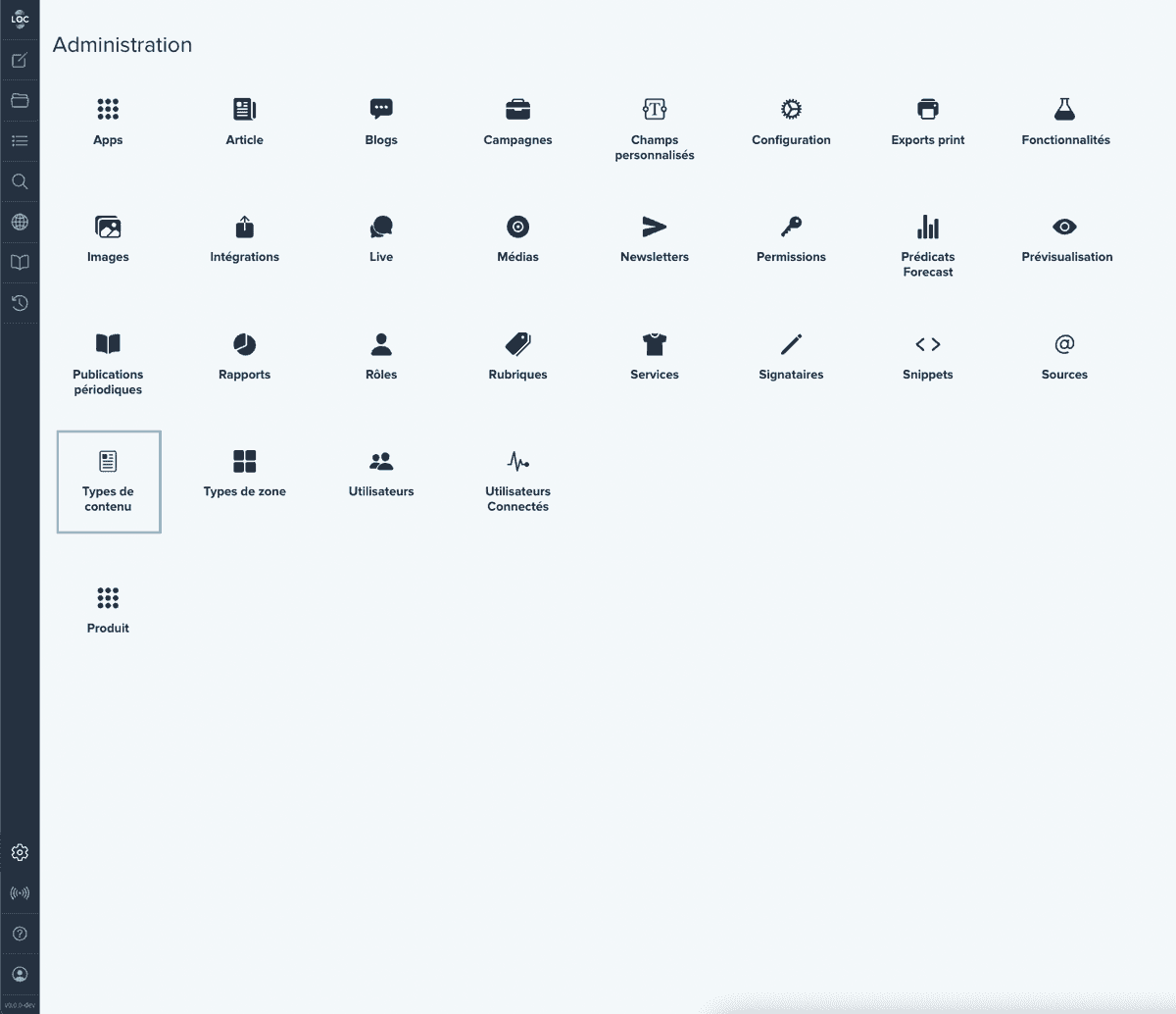 Custom Type admin access